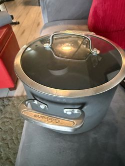Cuisinart DS Induction Ready Hard Anodized 8-Quart Stockpot with Lid
