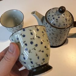 Vintage Japanese Arita Porcelain Tea Cup – Made in Japan