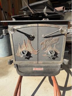 Fisher Fireplace Insert Wood Stove – UL Listed – Complete