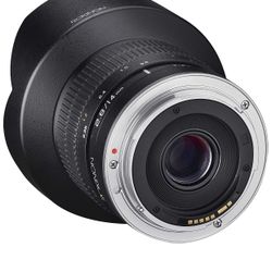 Canon Rockinon 14mm F2.8 Lens new