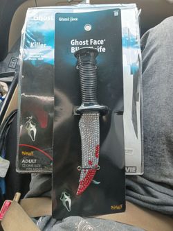 Ghost face costume set