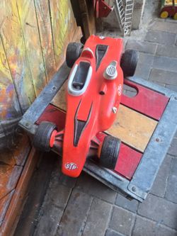 STP Red Formula Race Car Ride-On Toy