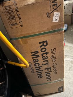 Lavex Single Speed Rotary floor machine 17 inch