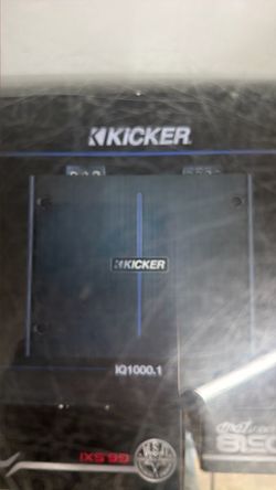 Kicker Q series 1000.1
