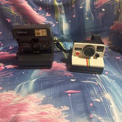 Polaroid One Step Cameras Vintage 