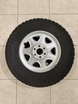 OEM Chevrolet Silverado 17" Wheels & Tires (Set of 4) - LT265/70R17