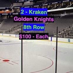 Kraken Golden Knights Tickets