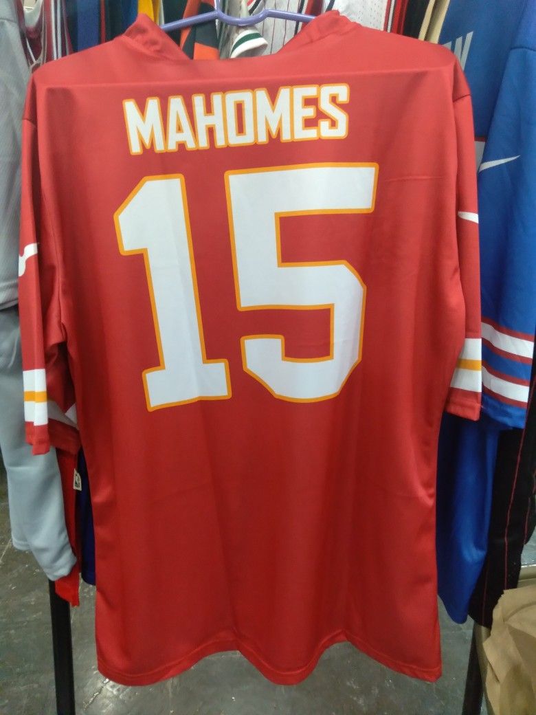 Mahomes Jersey Sizes L 2X 3X