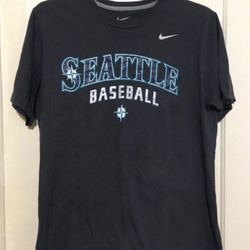 Nike Mens MLB Seattle Mariners Baseball The Nike Tee Shirt Large