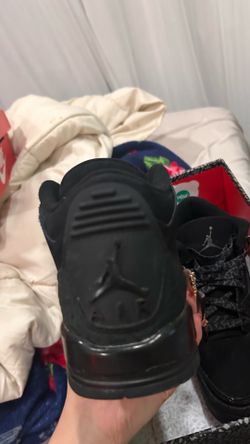 Air Jordan 3 Retros (Gs) black cats 5/5y