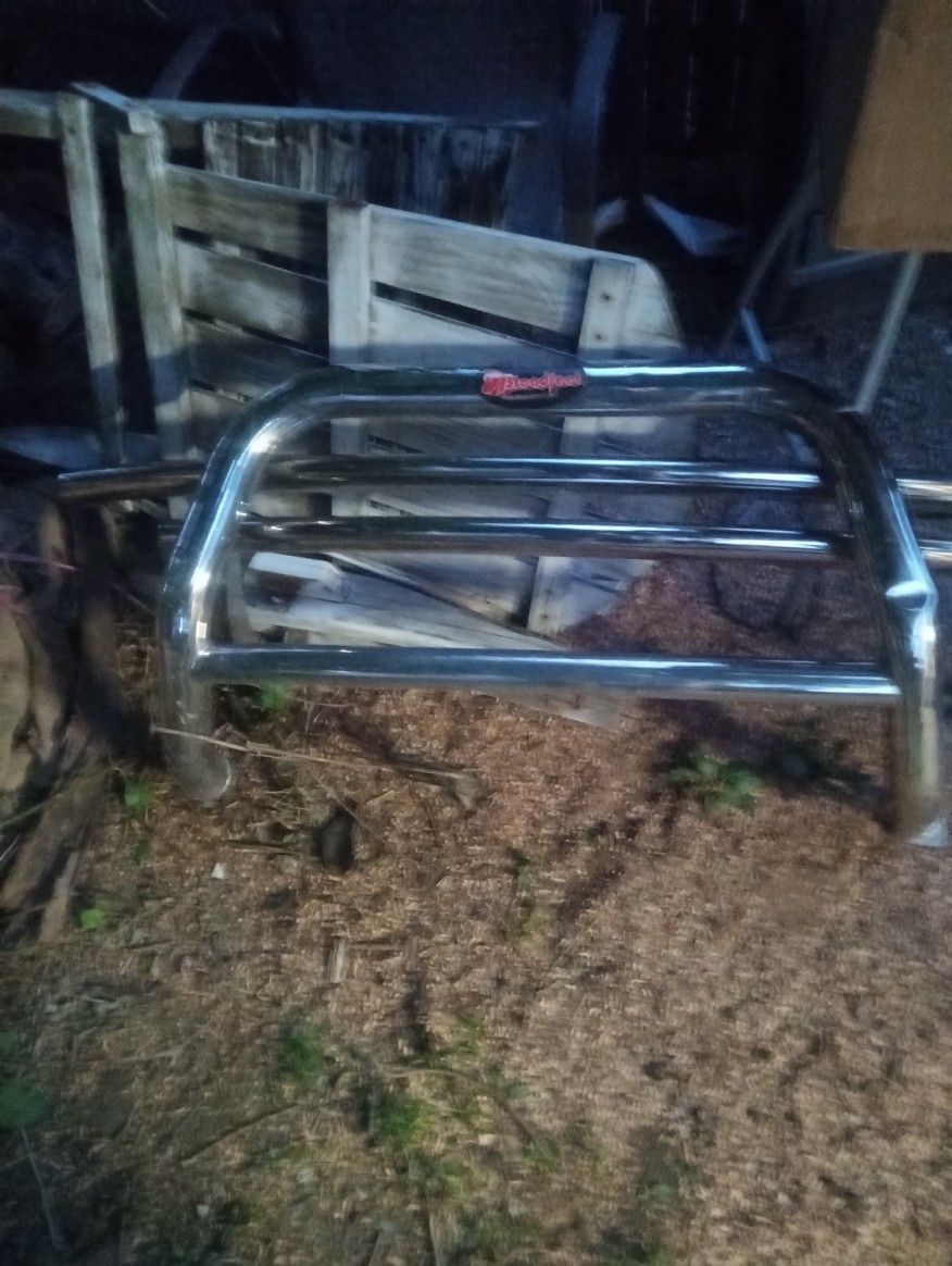 Chrome Push Bar For Front Of Trucks