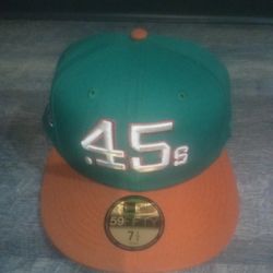New Era Fitted Hat 7 1/2 MLB Houston Astros Colt 45