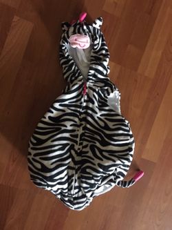 Baby girl zebra costume
