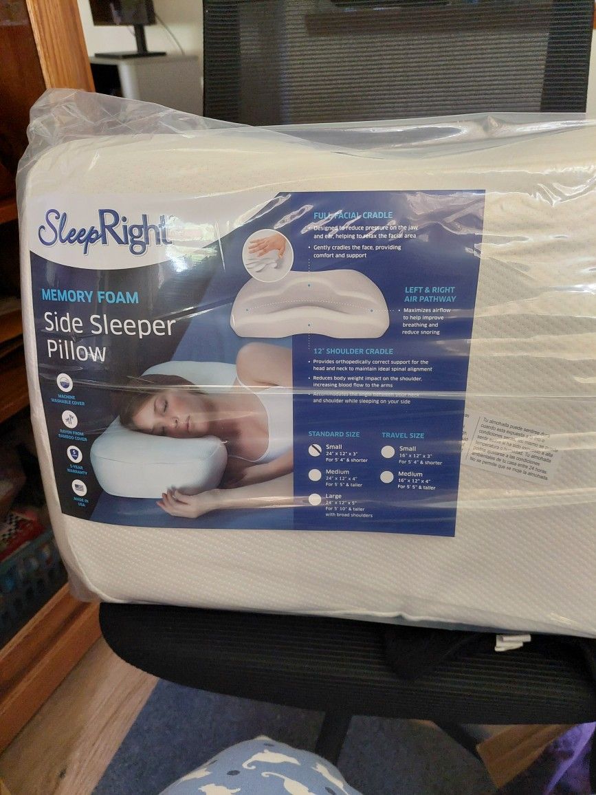 Sleep Right Side Sleeper Pillow