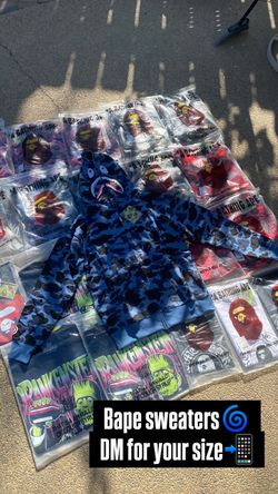 Bape hoodies