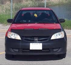 04-05 civic bumper bra