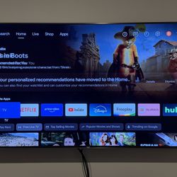 Sony 75” TV With Mount 