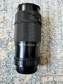 Vintage Sears 70–210mm f/4 Macro Zoom Camera Lens – Model 202