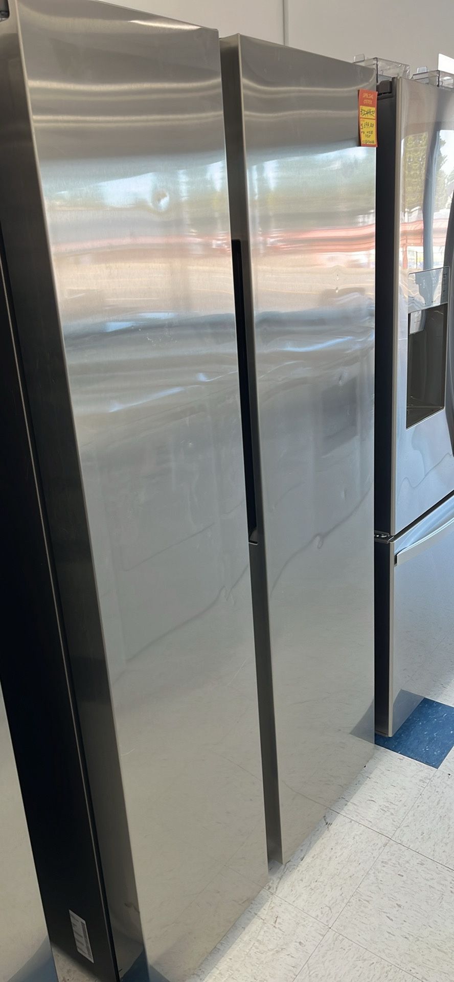 💥Great Saving💥 36 in. 28 cu. ft. Smart Side by Side Refrigerator in Fingerprint-Resistant Stainless