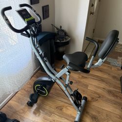 Foldable Exercise Bike 5 in 1