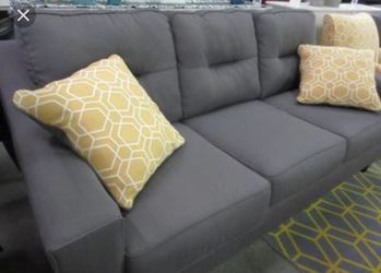 Brand new grey sofa! Couch and Loveseat set saves here