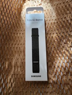 Samsung Watch Fabric Band S/M &M/L  Black
