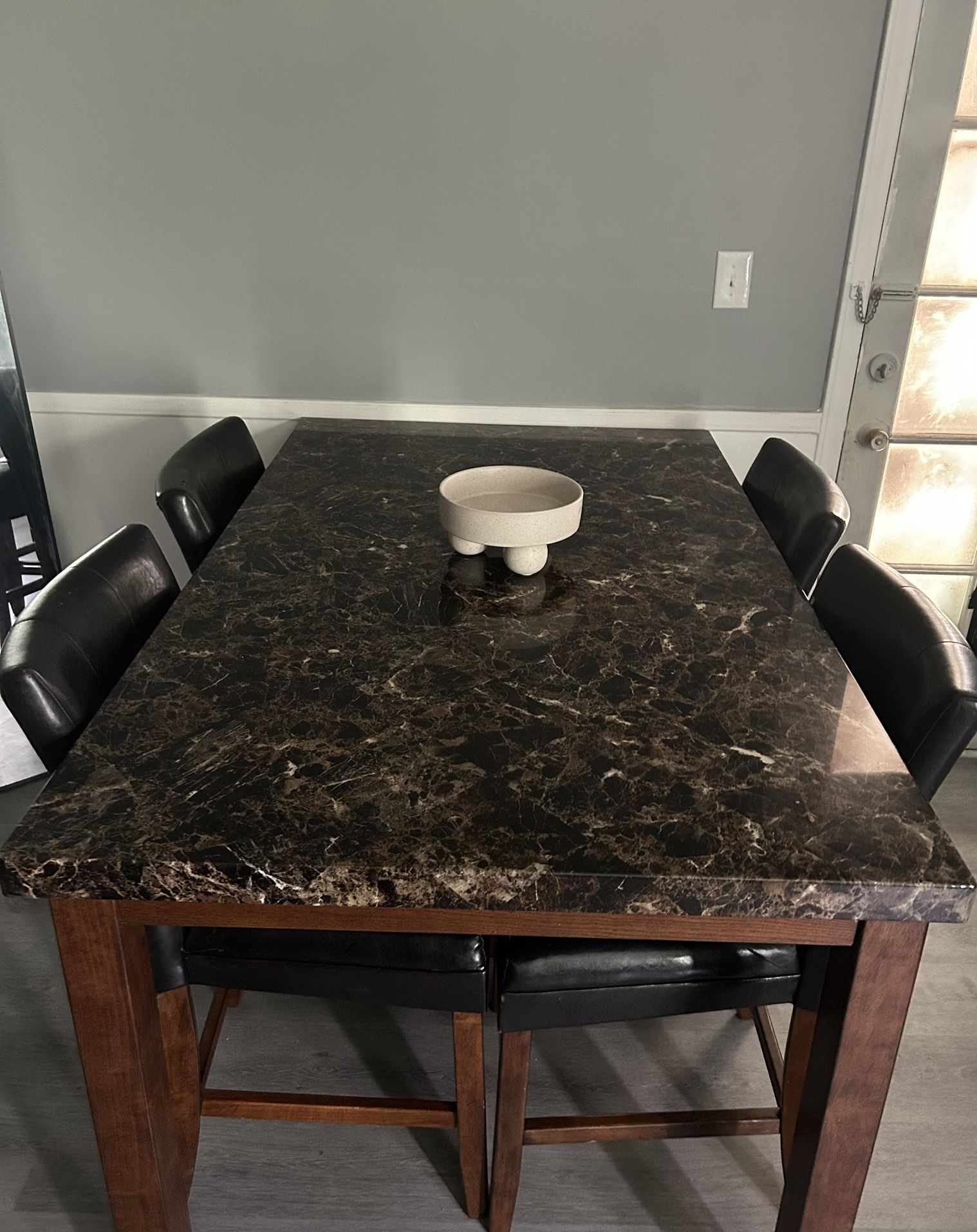 Brown & Black Table