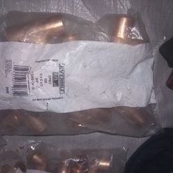 New Copper Fittings Assorted Sizes 