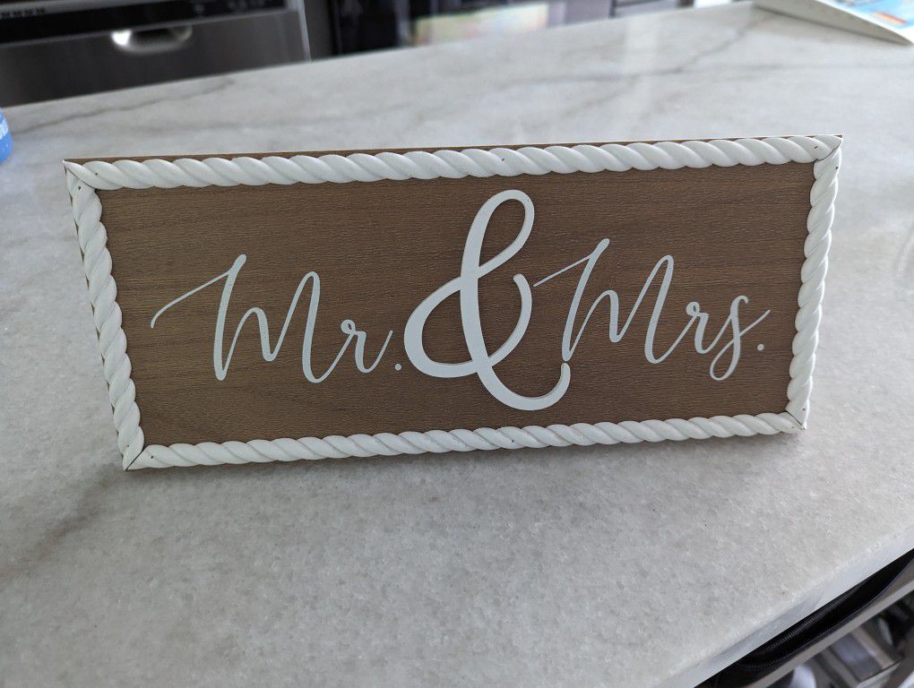 Mr. & Mrs. Decor (Wedding & Home) - Signs, Jars, etc.