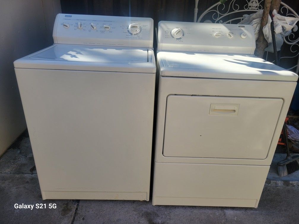Washer And Electric Dryer