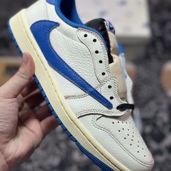 Travis Scott x Air Jordan 1 Low Pale Vanilla