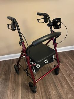 Rollator Walker with Seat