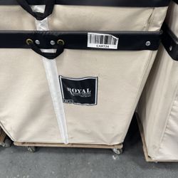 Rolling Canvas Laundry Bins
