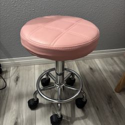 Pink Stool Chair