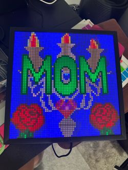 Pixel Art Frame Divoom Pixoo 64 WiFi Smart LED Display App Controlled Digital Frame