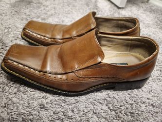Stacy Adams Tan Brown Dress Shoes Size 11 Mens