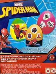 Marvel Spider-Man Easter egg decorating kit