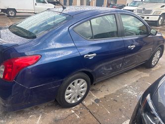 Nissan Versa Blue 4-Door Sedan