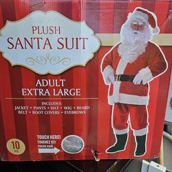 Santa Claus Plush Suit