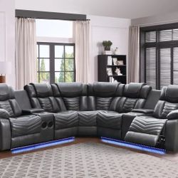 SECTIONAL COUCH ( RECLINERS)