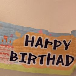 Bluey Birthday Banner