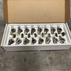 Sbc 1.5 Full Roller Rocker Arms 3/8 Chevy Vortec Stainless Steel