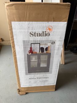 Grey Wall Cabinet