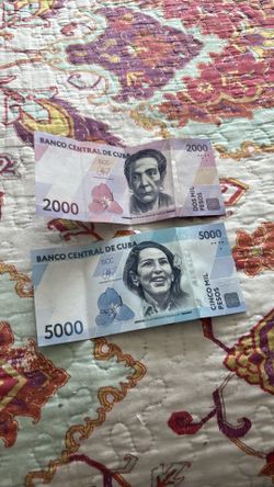 Los. Dos. Pol $80. Billete. Cubano