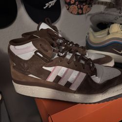 Adidas Forum Mid Chocolate Strawberry Size 12