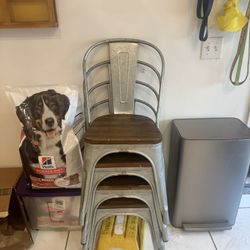 4 Farm Style Chairs 