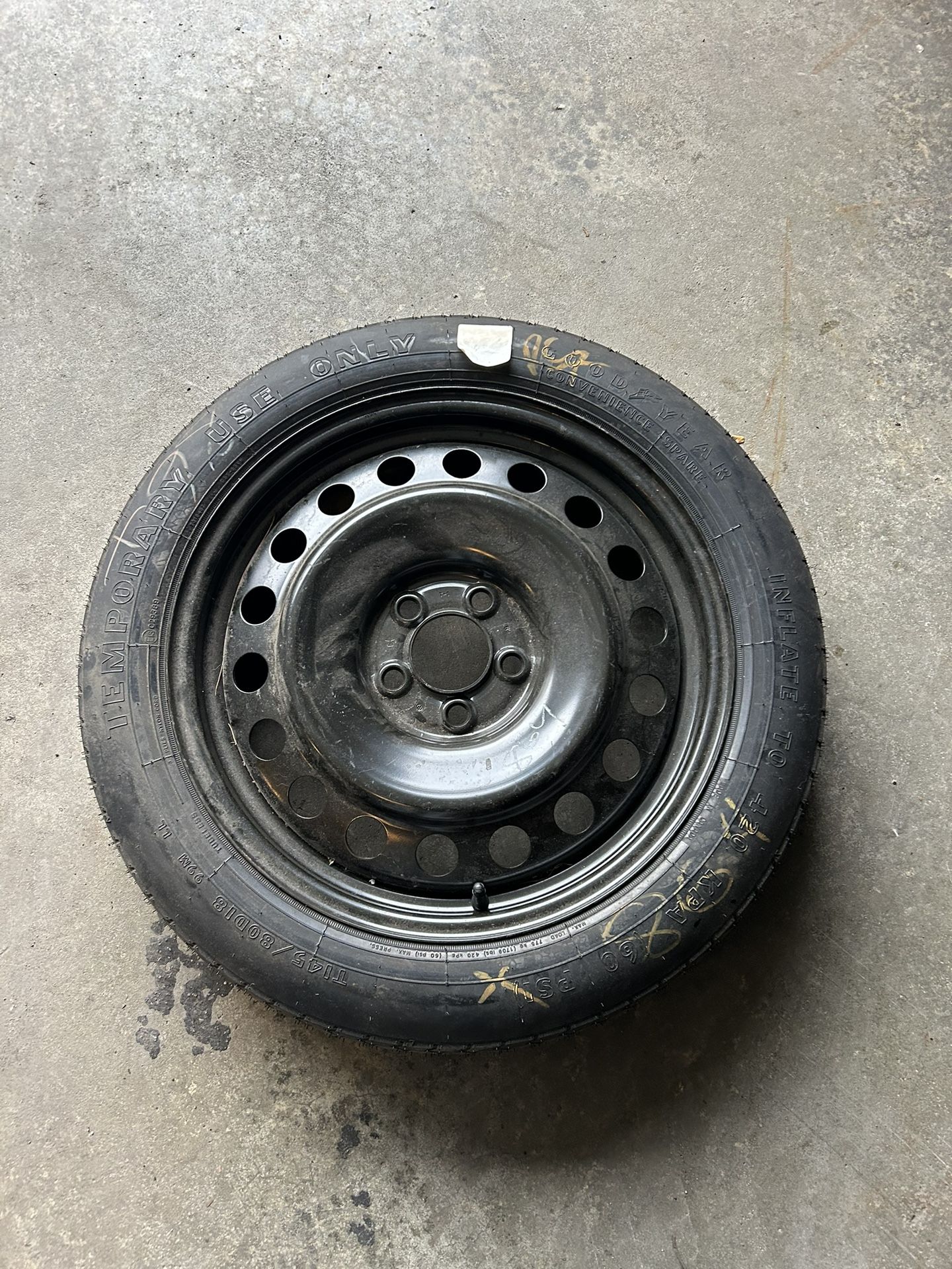Dodge Spare Tire Came Off Challenger Fits Other Models
