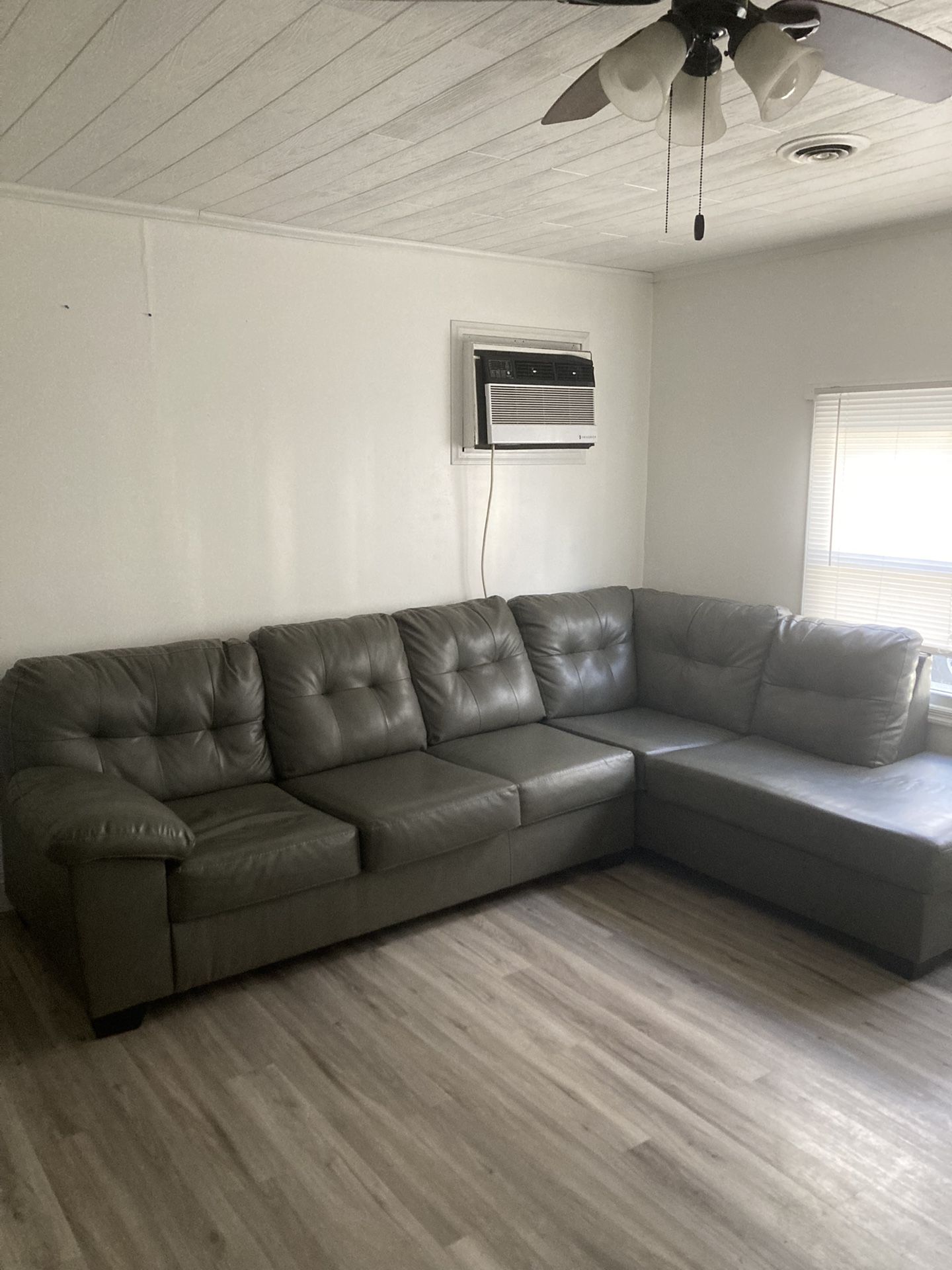 Comfortable Leather Sectional Make Offer Need Gone Asap 