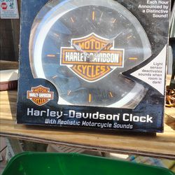 Harley Davidson new Clock