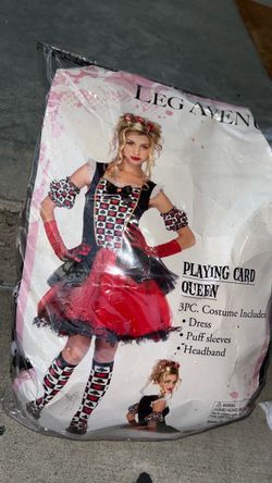 Playing card queen costume